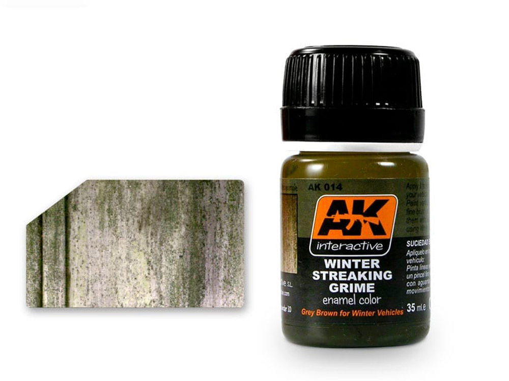 AK Weathering AK014 STREAKING GRIME FOR WINTER VEHICLES (35ml)