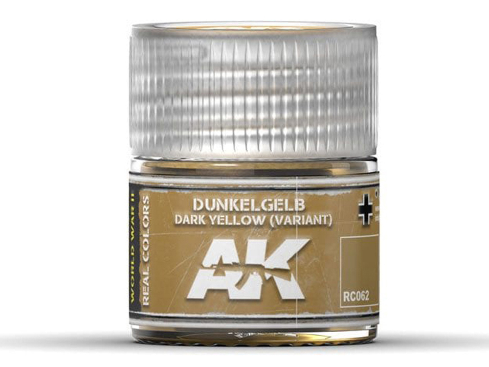 AK REAL COLORS RC062 Dunkelgelb Dark Yellow (Variant) (10ml)